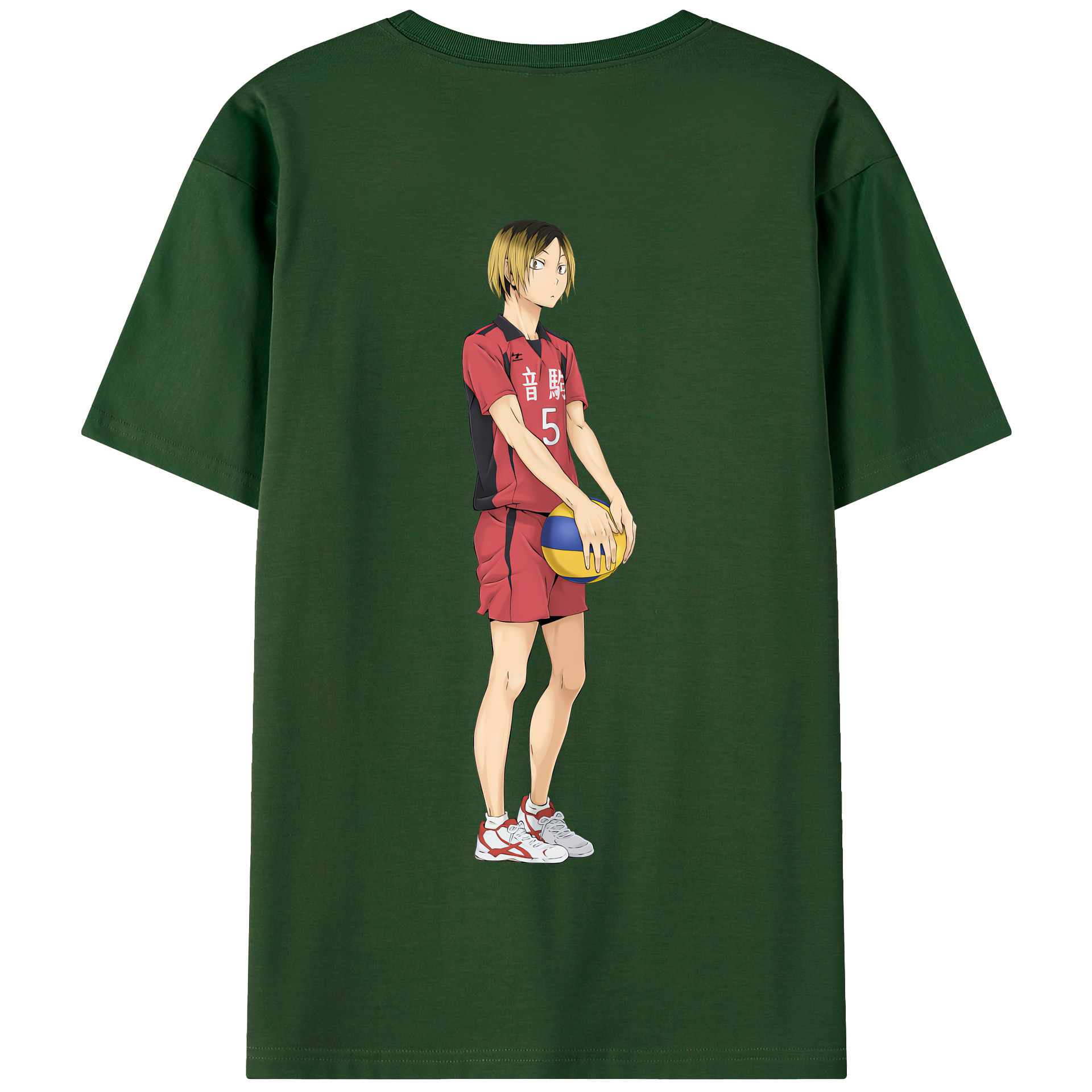 （画像用） ハイキュー!! Haikyu!! 綿100％半袖Tシャツ（背面プリント）